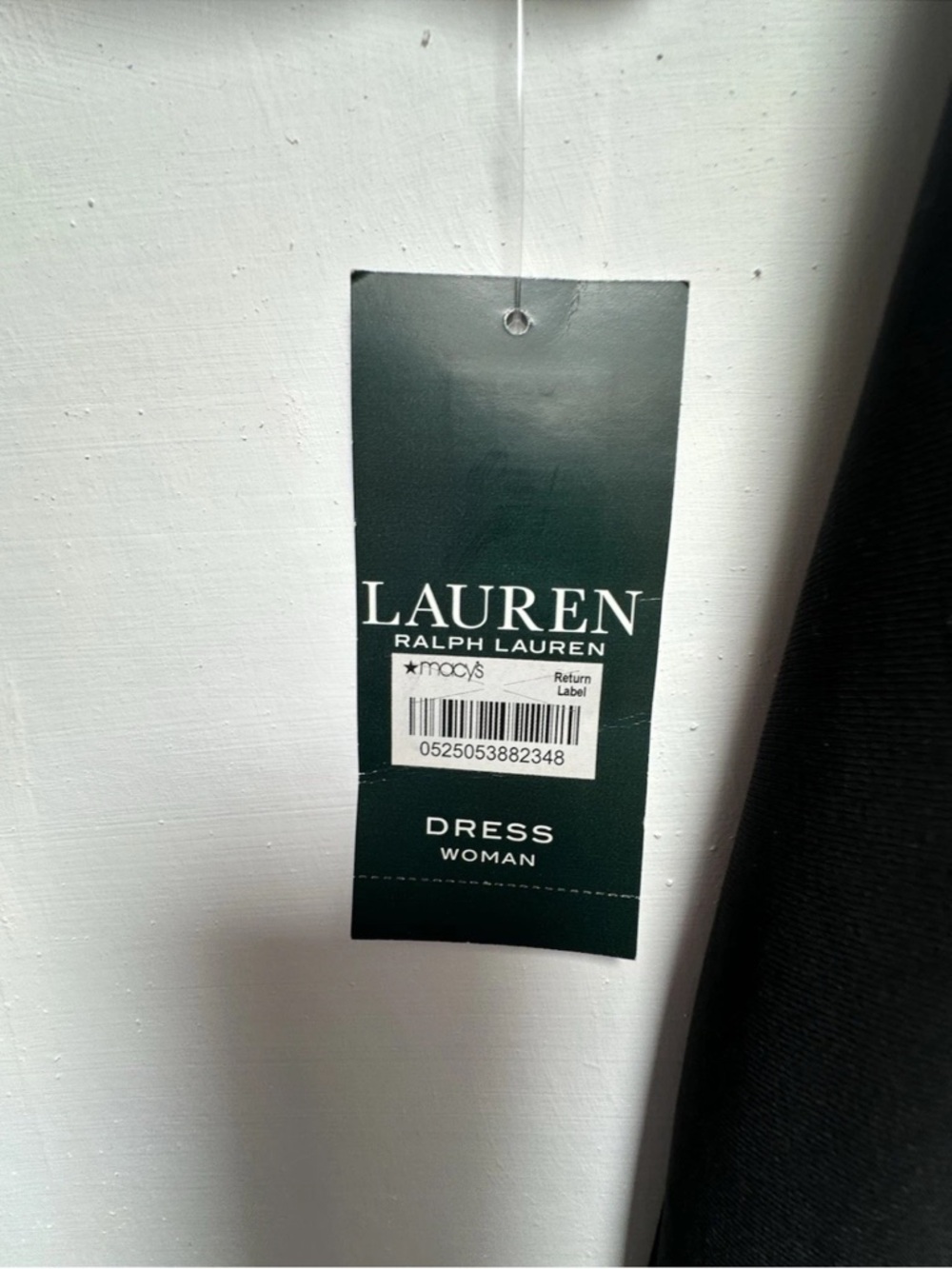 NEW NWT RALPH LAUREN DRESS 16W FAUX WRAP RUCHED SHEATH STRETCH WITCHY MSRP $119 - Picture 8 of 9